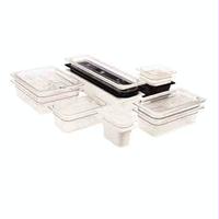 Cambro 18CW135 Food Pan Full Size Clear Polycarbonate 8 Deep NSF Camwear Series Priced Each Minimum Purchase 6
