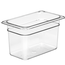 Cambro 46CW135 Polycarbonate Food Pan 14 Size 6 Deep Clear NSF Priced Each Minimum Purchase 6 Pans