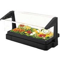 Cambro BBR480110 Cold Food Buffet Bar Table Top Ice or Optional Camchillers Cooled Accommodates 3 Pans 48 Length Breathguard