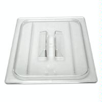 Cambro 20CWCH135 Food Pan Lid Half Size Clear Polycarbonate with Handle Priced Each Minimum Purchase 6 Camwear