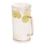 Cambro PC64CW135 Pitcher with Lid 64 Oz Priced Each Sold in Cases of 6 Clear Polycarbonate Camwear Series