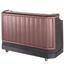 Cambro BAR650CP420 Cambar Portable Bar 6712 L Poly Construction Includes Sealed In Cold Plate and 80 lb Ice Sink with Cover Two Tone Granite Gray with Black Base