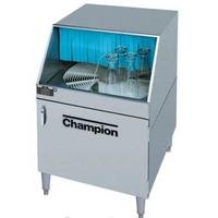 Champion CG Glass Washer Electric Underbar Low Temp Chemical Sanitizing Access Door Front