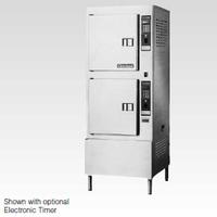 Cleveland 24CGA10 Convection Steamer Gas Two Compartments 5 Pans Per Compartment 125000 BTU SteamCraft Ultra 10