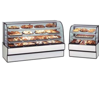 Federal Industries CGD5048 Bakery Case NonRefrigerated TiltOut Curved Glass 5014 Length x 48 H