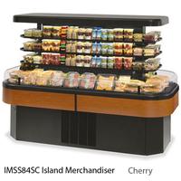 Federal Industries IMSS84SC2 Island Refrigerated Self Serve Merchandiser 84L x 40W x 57H Two Tiers of Shelving