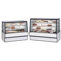 Federal Industries SGR7742 Bakery Display Case Refrigerated Tilt Out Sloped Glass 77 Length x 42 High