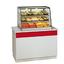 Federal Industries CH3628 Food Display Case Heated Countertop Curved Glass 2 Shelves Humidified Counter Not Included