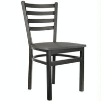 Eukya CH216K01 Metal Ladderback Chair Priced Each Sold in Pallets of 16 Ships Seat Unassembled