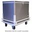AlamoFricon FTHG6FFESS Freezer Vending Cart Cold Plate 810 Hour Capacity 97 Cubic Feet White Cabinet