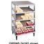 Hatco GRPWS2424Q Heated Food Display Cabinet Pizza Warmer Four Slant Shelves PassThru GloRay Series