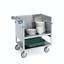 Lakeside 405 Dish Truck Double Shelf 400 Lb Capacity 5 Swivel Casters Store N Carry Series
