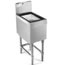 Eagle Group B12IC19 Underbar Ice Chest Stainless Steel 12 Long x 19 Front to Back Ice Bin 1012 Deep 34 Lb Capacity SpecBar2000 Series