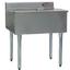 Eagle Group B42IC16D18 Underbar Ice Chest Stainless Steel 42 L x 20 Front to Back x 16 Deep 236 lb Capacity Sliding Cover 1800 Series