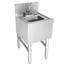 Eagle Group HSD1819 Hand Sink Floor Model AddOn Unit 18 Wide x 19 Front To Back x 29 High Faucet Towel and Liquid Soap Dispenser SpecBar 2000 Series
