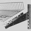 Eagle Group 816361 Wire Display Shelf 16 Deep x 36 Long Zinc Finish with MasterSeal Coating Includes Kent Brackets Gondola Sold Separately