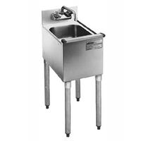 Eagle Group MA218X Hand Sink Underbar SideToSide Modular AddOn Unit 12 L x 20 D With Faucet and Basket Drain