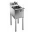 Eagle Group MA218X Hand Sink Underbar SideToSide Modular AddOn Unit 12 L x 20 D With Faucet and Basket Drain
