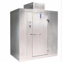 Norlake KLB7766C Walk In Indoor Cooler With Floor 6 x 6 x 7 7H Ceiling Mount Compressor Separate Accessory