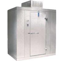 Norlake KLF7766C Walk In Indoor Freezer With Floor 6 x 6 x 77H Ceiling Mount Compressor Separate Accessory