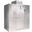 Norlake KLF7766C Walk In Indoor Freezer With Floor 6 x 6 x 77H Ceiling Mount Compressor Separate Accessory