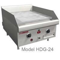 Southbend HDG24M Griddle Countertop Gas 24 Length 20000 BTU Every 12 1 Griddle Plate Manual Controls Electronic Ignition Battery