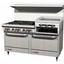 Southbend S60AD2RR Range 60 6 Burners 28000 BTU 24 Raised Manual Griddle Broiler Right One Convection Oven One Standard Oven 35000 BTU S Series