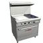 Southbend 4361A2GL Range 36 Wide 2 Burners With Standard Grates 33000 BTU 24 Griddle Left With Convection Oven 32000 BTU Ultimate Series