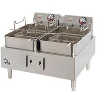 Star 530TF Electric Counter Fryer Dual Fry Pot 2 15 Lb Oil Capacity Each