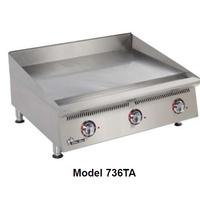 Star 736TA Griddle Countertop Electric 36 Wide 1 Thick Plate Thermostatic Controls Every 12 UltraMax Series