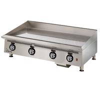 Star 748TA Griddle Countertop Electric 48 Wide 1 Thick Plate Thermostatic Controls Every 12 UltraMax Series
