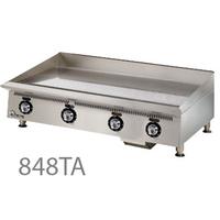 Star 872TA Griddle Countertop Gas 72 Wide 30000 BTU Every 12 1 Thick Plate Thermostatic Controls UltraMax Series