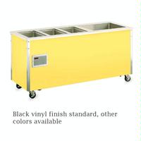 Vollrath 36295 Combination HotCold Food Station 3 Wells One 24 Refrigerated Cold Pan Opening 3 Hot Pan Openings 74 Length x 28 Wide x 27 ADA Height Electric Signature Server Classic Series