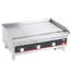 Vollrath 40721 Griddle Gas 36 Length 28000 BTU Every 12 34 Thick Plate Manual Controls