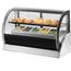 Vollrath 40853 Curved Glass Refrigerated Countertop Deli Case 48 Long Rear Doors