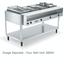 Vollrath 38105 Hot Food Table 5 Wells Individual Sealed Wells with Drains 700 Watts per Well ServeWell Series