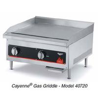 Vollrath 40723 Griddle Countertop Gas 36 Wide 28000 BTU 3 Controls 34 Thick Plate Thermostatic Control Cayenne Series