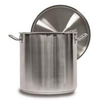 Vollrath 3506 Stock Pot with Cover 27 Quart 1212 Diameter 1212 Deep Stainless Steel Optio Series Priced Each Ships 2 per Case