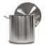 Vollrath 3509 Stock Pot with Cover 38 Quart 14 Diameter 1412 Deep Stainless Steel Optio Series Priced Each Ships 2 per Case