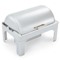 Vollrath 46255 Chafer Rectangular 9 Quart Capacity 3 Position Dome Cover New York New York Series Heater sold Separately