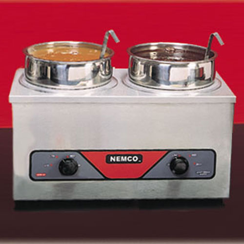 Nemco 6120A Food Warmers countertop soup and sauce crocks