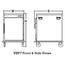Vulcan VBP7ES Insulated Heated Holding and Transport Cabinet Up to 190 Degrees F 12 Height Adjustable Rack Holds 7 18 x 26 x 1 Deep or 14 12 x 20 x 212 Deep Pans Casters