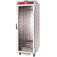 Vulcan VHFA18 NonInsulated Heated Holding and Transport Cabinet Up to 190 Degrees F Fixed Rack Holds 18 18 x 26 x 1 Deep or 36 12 x 20 x 212 Deep Pans Casters 