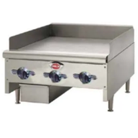 Wells HDG3630G Griddle Countertop Gas 36 Length 30000 BTU Every 12 34 Thick Plate Manual Control
