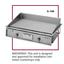 Wells G196 Griddle BUILTIN Electric 34 Wide x 18 Deep Zoned Thermostatic Controls