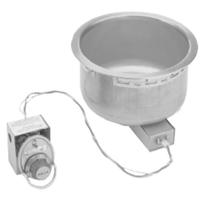 Wells SS10TD Food Warmer Top Mount Built In Electric Fits 1 11 Quart Round Insert Sold Separately WetDry Thermostatic Control Non Insulated