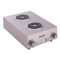 Wells H115 Hotplate Counter Unit Two Burners Flat Spiral Tubular Elements Electric