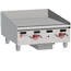 Wolf AGM24 Griddle Countertop Gas 24 Length 27000 BTU Every 12 1 Thick Plate Manual Control Achiever Series