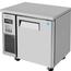Turbo Air JUR36N6 Undercounter Refrigerator 1 Door Side Mount Compressor 3538 Length Casters