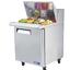 Turbo Air MST2812N Refrigerated Counter Sandwich Salad Prep Table Mega Top 12 16 Size Insert Pans 2712 Length Casters